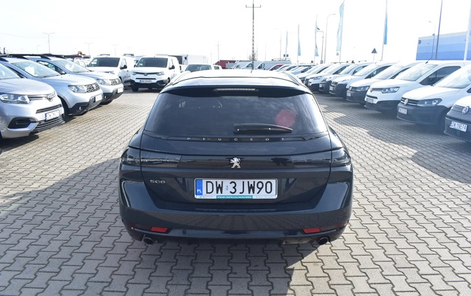 Peugeot 508 cena 106600 przebieg: 69914, rok produkcji 2020 z Nowa Sarzyna małe 497